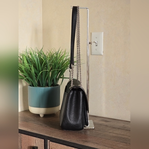 Coach Black Pebble Leather Klare 25 Crossbody Bag - Picture 8 of 10